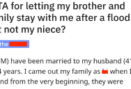 ‘She refuses to speak to my husband, barely acknowledges us at family gatherings.’ Uncle Takes In Brother’s Family During Emergency, Except For His Niece Because Of Her Backwards Views