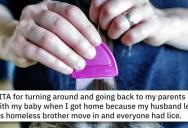 ‘I know I should have helped but it was too much.’ Woman Leaves Her Husband Alone To Deal With Three Young Kids And Lice. Was She Wrong?