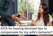 ‘She always complains, sends food back if it’s not absolutely perfect…’ Did He Cross The Line In Leaving Extra Tip To Apologize For His Wife’s Annoying Habits?