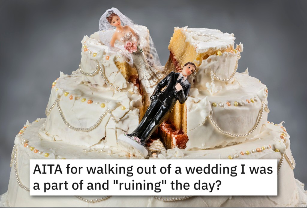 'I ruined their once in a lifetime moment.' Maid Of Honor Walked Out On The Day Of The Wedding Because Of The Bride's Cheating