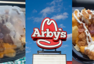 Arby’s Customer Shows The $5 Loaded Fries And Explains Why She’s Here For Them