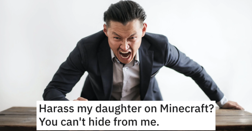 'I found your dad.' Parent Gets Sweet Revenge After A "Hacker" Threatens His Daughter On A Minecraft Server