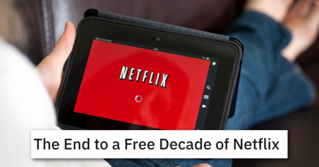 'For the last eight to ten years I have had Netflix on everything I own.' Man Thanks Mysterious Stranger Who Paid For His Netflix For A Decade