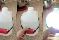 Hurricane Prepper Shows How To Make A Light Out Of A Gallon Of Water
