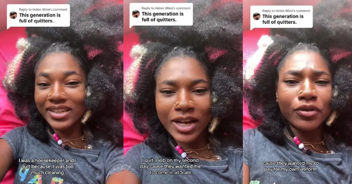 Know Your Worth TikTok Woman Explains Why Her Generation Is Full Of Quitters And Thats A Good Thing