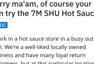 ‘She grins at me and dips the stick all the way into the sauce.’ A Cautionary Tale About The “Hottest Sauce In The Store.”