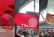 ‘Calm down McDonald’s, nobody’s gonna steal your cups.’ McDonald’s Customers Find Trackers On Containers, So What Do They Do?