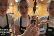 ‘They should not be this good.’ Whole Foods Cafe Worker Shows How To Make “Brown Butter Cookie” Lattes And It’s Very Familiar