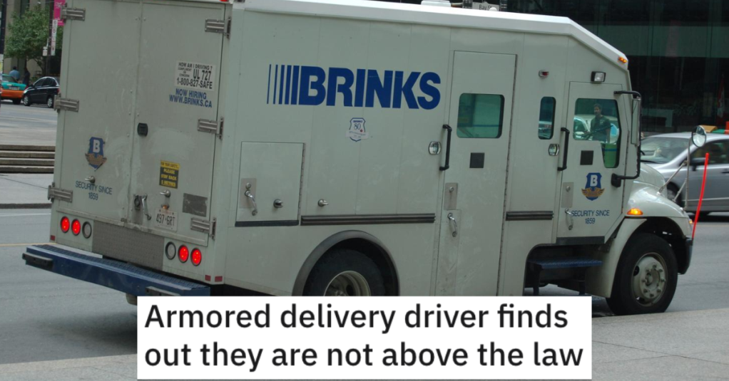 'The driver would always pull up across all three handicapped spots.' An Armored Car Driver Found Out the Hard Way That He’s Not Above the Law