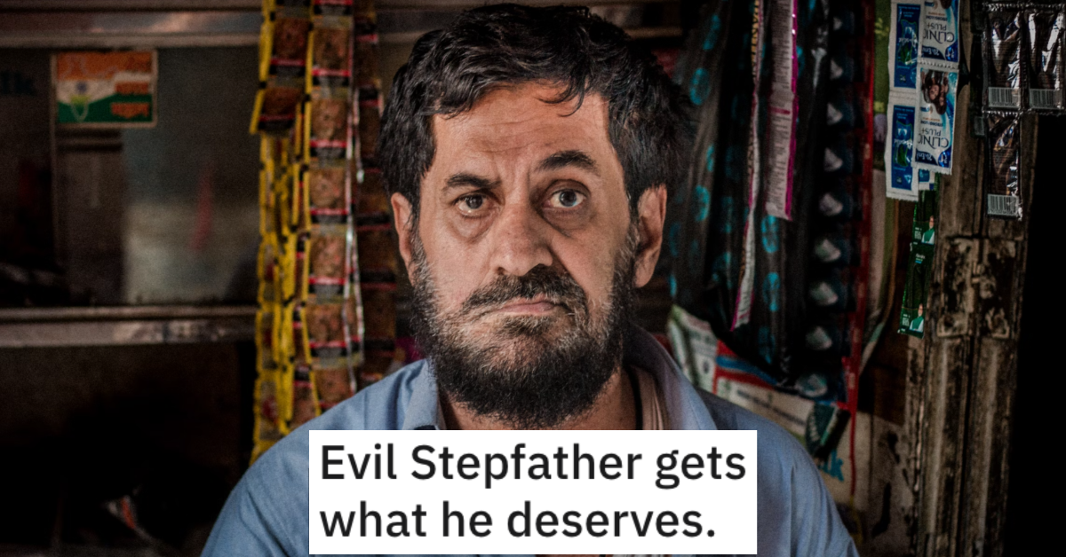 'Every time I go there and step into line, I see him shrivel up inside.' A Man Gets Revenge On His Evil Stepfather By Making Him Serve Him In The Most Satisfying Way Possible