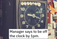 ‘The walls still had bits of skin, gristle, etc stuck to them.’ Their Boss Told Them To Clock Out by a Certain Time Every Day, No Matter What, So They Maliciously Complied