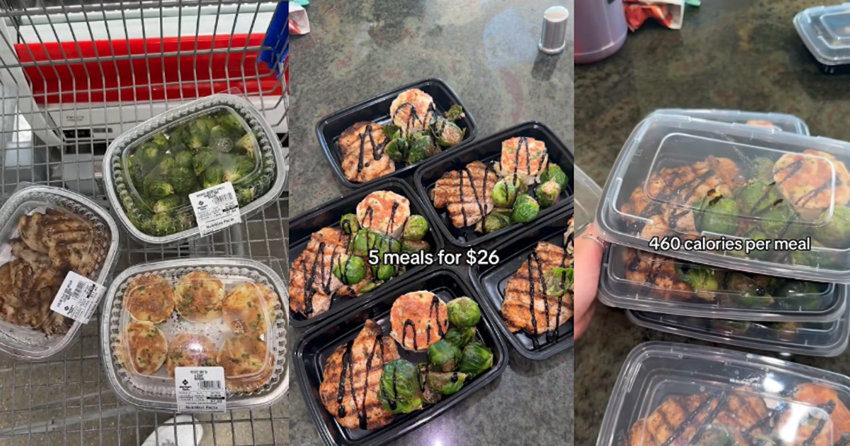 Sams Club Meals 26 TikTok Woman Shows Sams Club Meal Prep Tip That Makes 5 Meals For Just $26