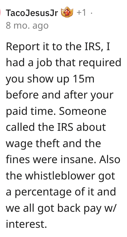 Screen Shot 2023 09 03 at 9.29.26 PM I took my apron off and walked out. Her Boss Kept Forgetting Her Break. So, She Forced The Issue.