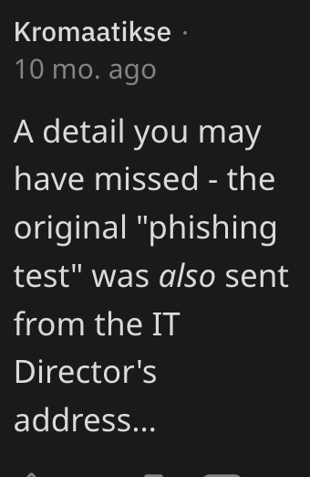 Screen Shot 2023 09 04 at 11.34.15 AM This Person Has Figured Out How To Outsmart The Required Phishing Training At Work