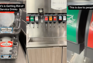 ‘This is due to people stealing.’ A Man Claimed That McDonald’s Will Be Getting Rid of Self-Serve Drinks