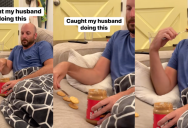 ‘It’s kind of genius.’ A Woman Filmed The Unique Way That Her Husband Eats Ritz Crackers