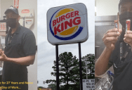 Burger King Gave Employee Who Never Missed A Day in 27 Years Some Candy So People Started A GoFundMe And Raised Over $430,000 For Him