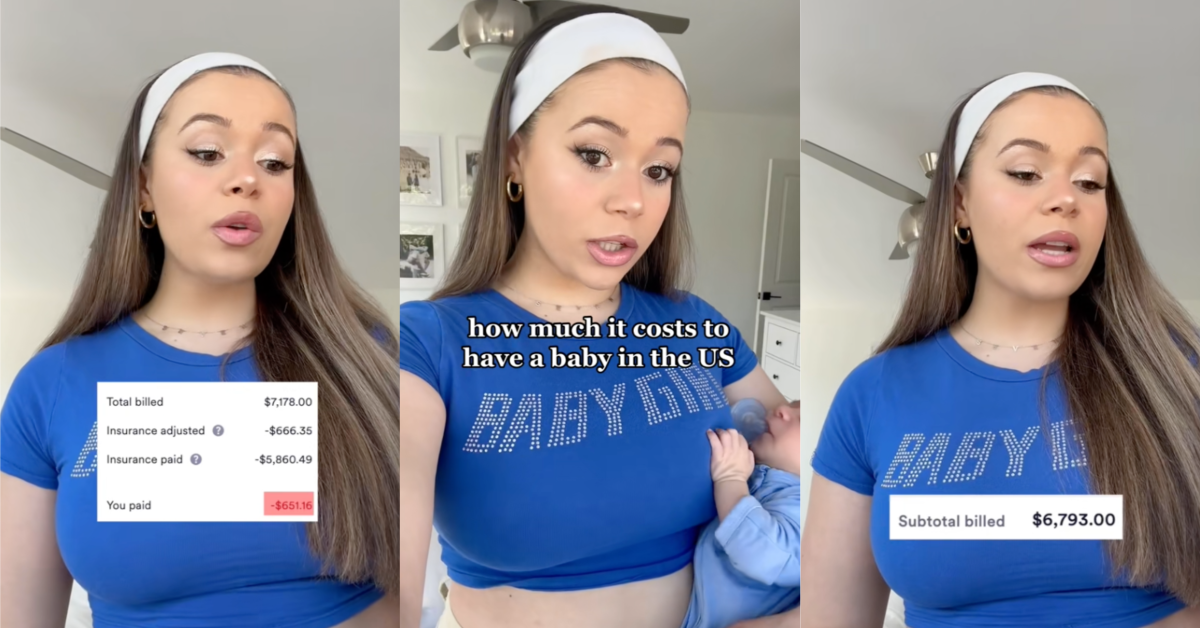 A Woman Showed How It Costs Over $47,000 To Have A Baby In The U.S.