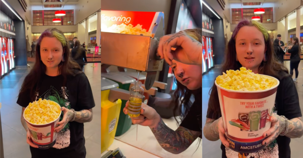 'This is the greatest life hack this app has ever shown me!' A Person Shared A Hack For Getting Unlimited Popcorn Butter At Movie Theaters And People Love It