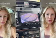 ‘You can see what is right underneath you.’ A Woman Accidentally Discovered The Top-Down View Camera In Her Honda CRV