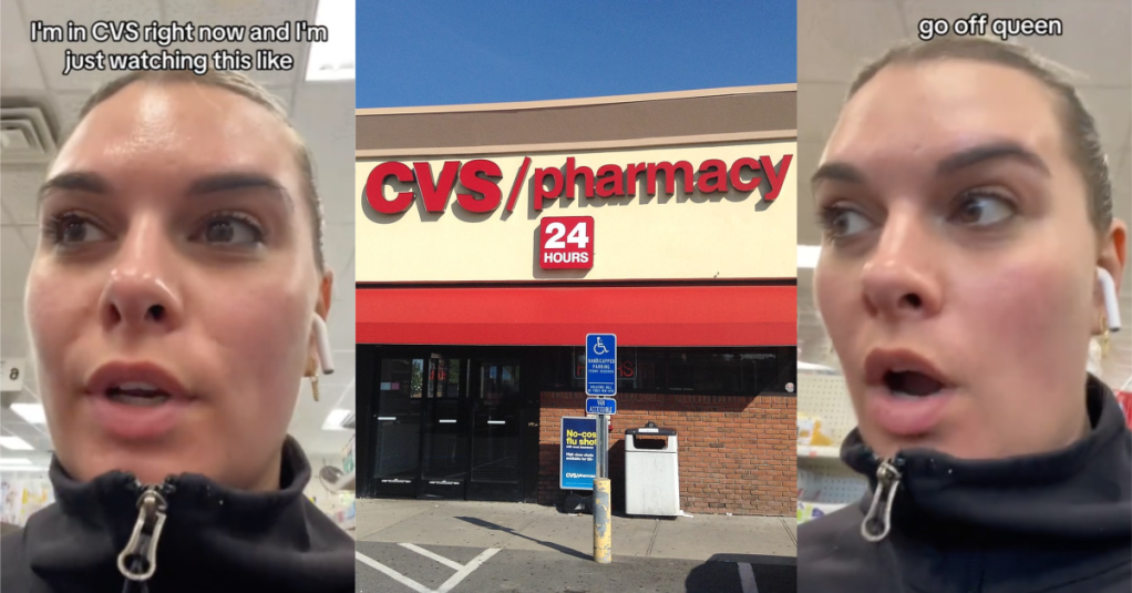 'Don't worry lady, I know the rules.' CVS Customer Caught An Elderly Woman Shoplifting And Let Her Get Away With It