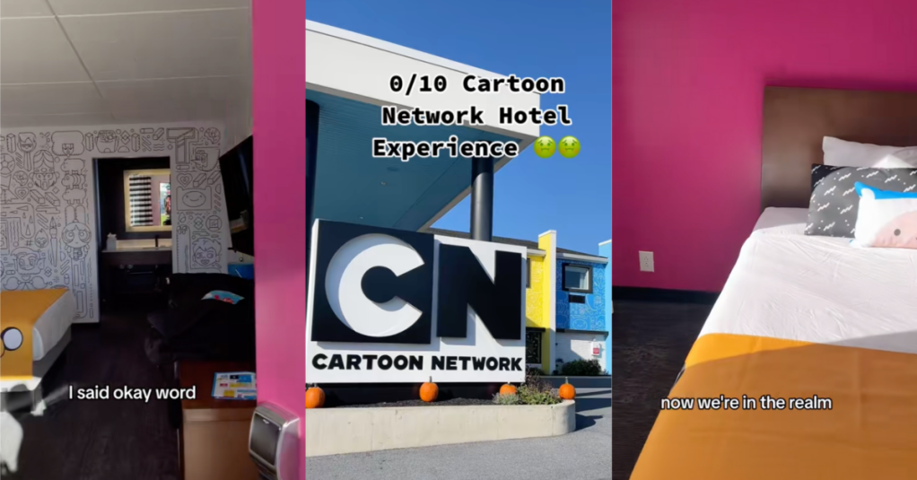 'I was disgusted.' A Woman Stayed At The "Cartoon Network" Hotel And Thought It Deserved A 0/10 Review