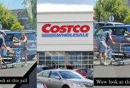 ‘He got her some flowers. She ain’t gonna load one thing?’ Costco Customer Shamed A Woman For Not Helping A Man Load Groceries Into A Car