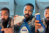 Guy Shows How To Refill Dawn Dish Spray So They Don’t Have To Buy New Bottles