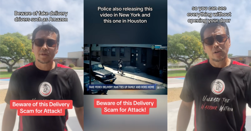 A Self-Defense Trainer Shared Tips To Protect Yourself From The Dangers Of Fake Delivery Drivers