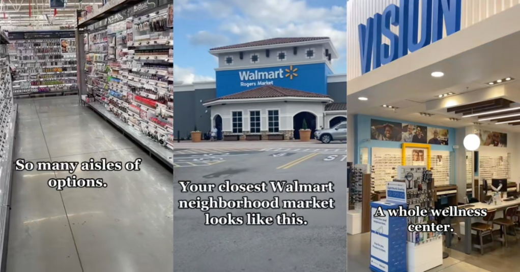 A Woman Shared A Video To Show That Walmarts Look Very Different In Wealthy Neighborhoods
