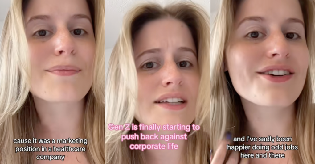 'I don't dream of working for the rest of my life.' A Gen Z Woman Quit Her Corporate Job And Said That She’s Happier Struggling