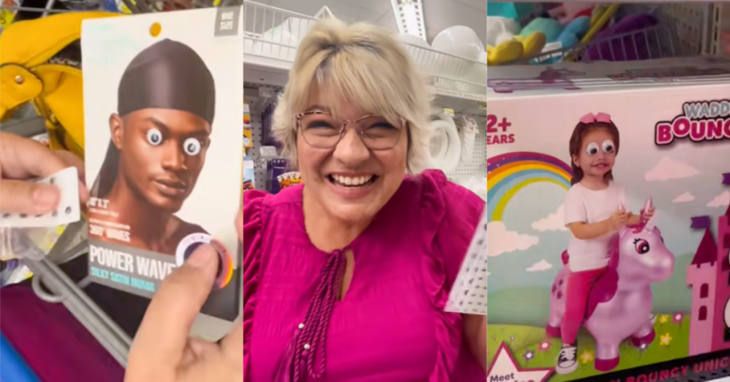 'We got our first victim.' A Woman Stuck Googly Eyes On All Kinds Of Products At Walmart