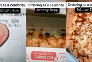 ‘Every time I order pizza it’s made without care.’ Domino’s Customer Ordered Under the Name “Johnny Depp” To Get A Better Pizza And It Worked