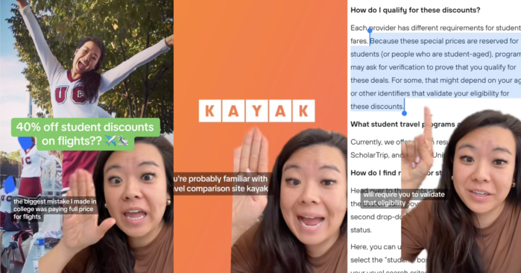 'This just saved me $400.' A Finance Expert Shared How Students Can Get Flight Discounts On KAYAK