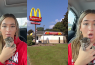 ‘I didn’t know what to say.’ Woman Says She Was Hired At McDonald’s After Answering One Question In Her Job Interview
