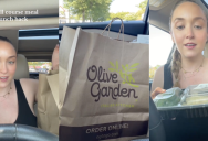 ‘This is so smart!’ A Woman Said That Curbside Service At Olive Garden Let’s You Get Full Meals For Cheap