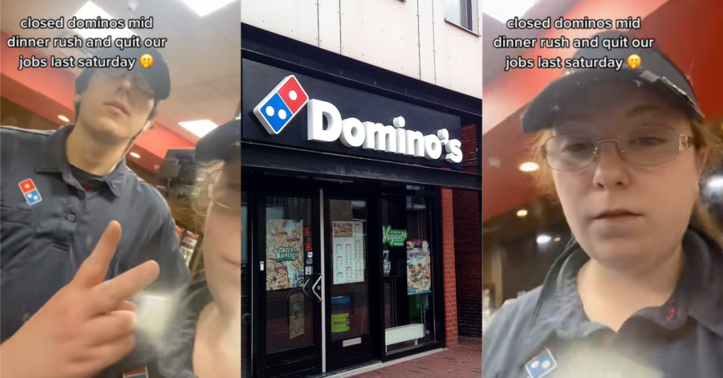 'Normalize leaving toxic work places.' A Domino’s Pizza Manager Closed The Store And Quit Mid-Shift Because Of Understaffing