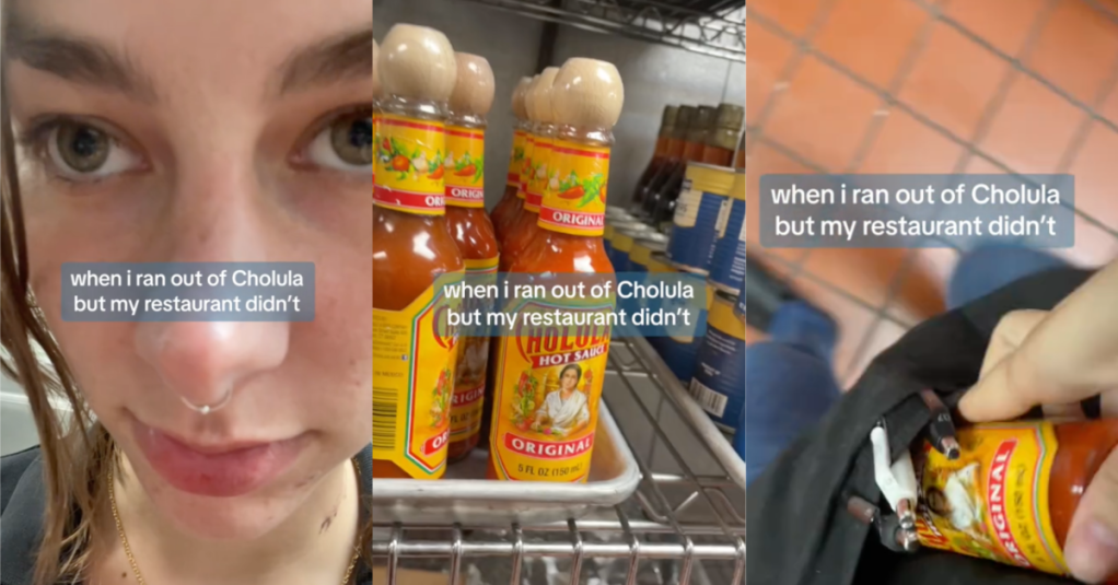 'I've paid with my tears over the last 3 yrs.' A Red Robin Worker Stole A Bottle Of Hot Sauce From Her Job And It Got People Talking