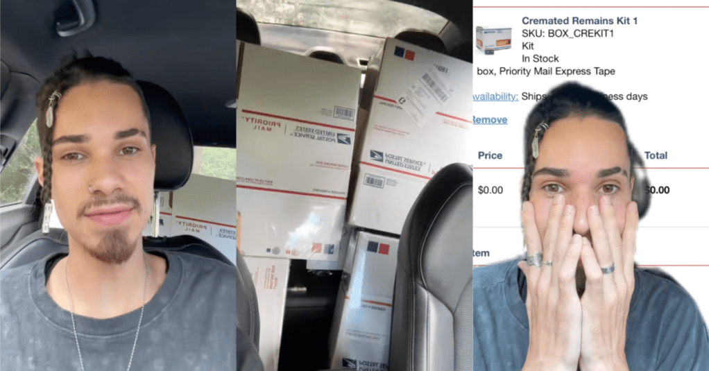 'I might as well just pack up my whole life and move away.' A Man Said He Accidentally Ordered 1,000 Free Moving Boxes From The Post Office