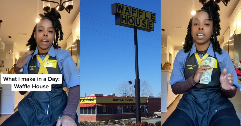 'Solid freaking weekend, honestly.' A Waffle House Waitress Talked About How Much Money She Makes Only Working On Weekends