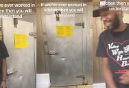‘You know it’s not soundproof, right?’ A Restaurant Employee Had a Meltdown in the Walk-In Refrigerator…But Everyone Heard Him