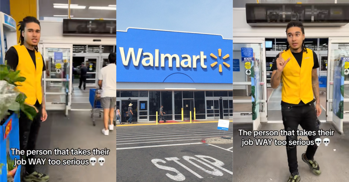 'Somebody call 911! She's trying to leave!' Guy Makes Fun Of Walmart Receipt Checkers Who Take Their Jobs Too Seriously
