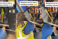 ‘Reasons not to own a vending machine.’ Walmart Workers Shows How To “Hack” A Vending Machine