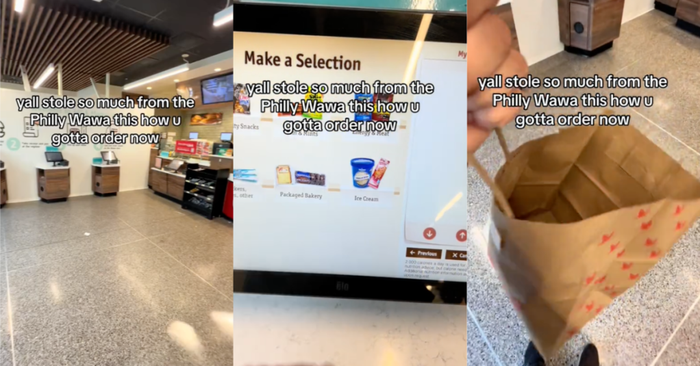 'Yall stole so much this how u gotta order now.' Customers Can Only Buy At This Convenience Store Through A Touchscreen
