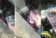 ‘You don’t wanna do that.’ Woman Takes “Free” Windshield Fluid From The Gas Station And People Thinks It’s A Bad Idea