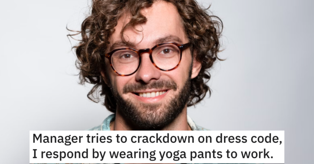 'The rules stated that yoga pants are allowed.' Guys Teaches His Boss A Lesson When The Dress Code Was Enforced