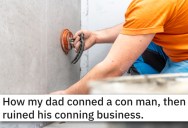 Dad Figures Out Contractor Redoing Their Bathroom Is A Con Man, So He Gets Him Arrested And Exposed On The News