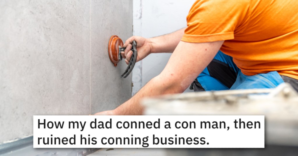 Dad Figures Out Contractor Redoing Their Bathroom Is A Con Man, So He Gets Him Arrested And Exposed On The News