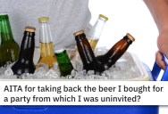 ‘What she did was the most humiliating thing that ever happened to me.’ Guy Takes Back His Beer After Being Tricked Into Buying It And Being Uninvited From The Party