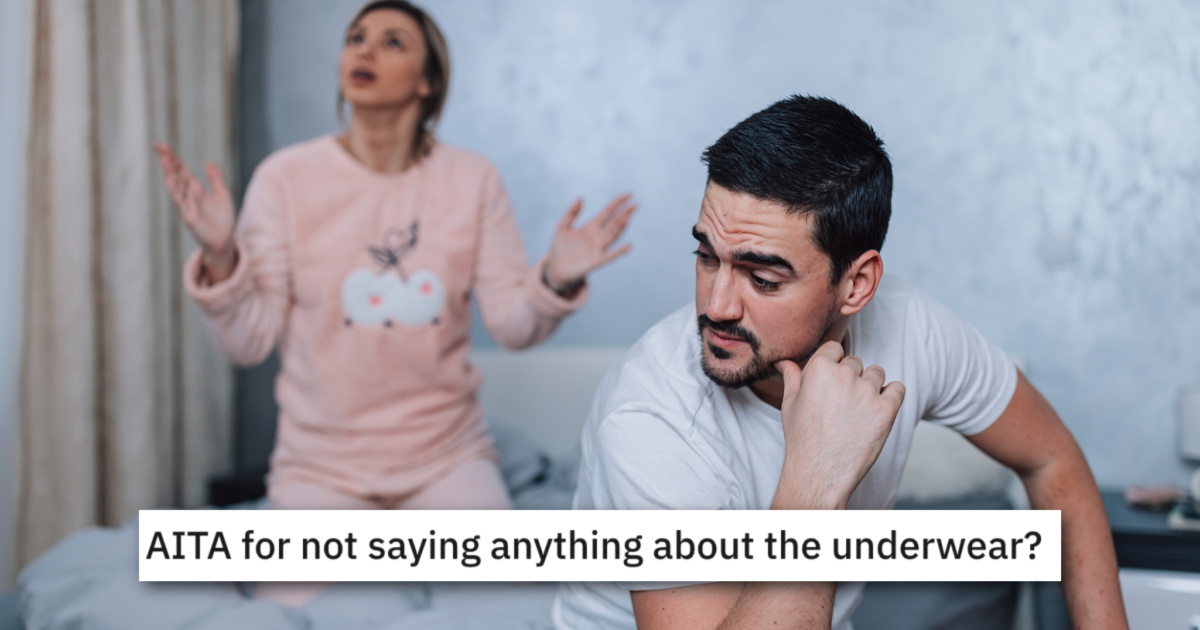 My daughter burst into tears and won't talk to me.' Dad Stays Silent While  Daughter Accuses Boyfriend Of Cheating Because She Found Some Stray Undies  » TwistedSifter